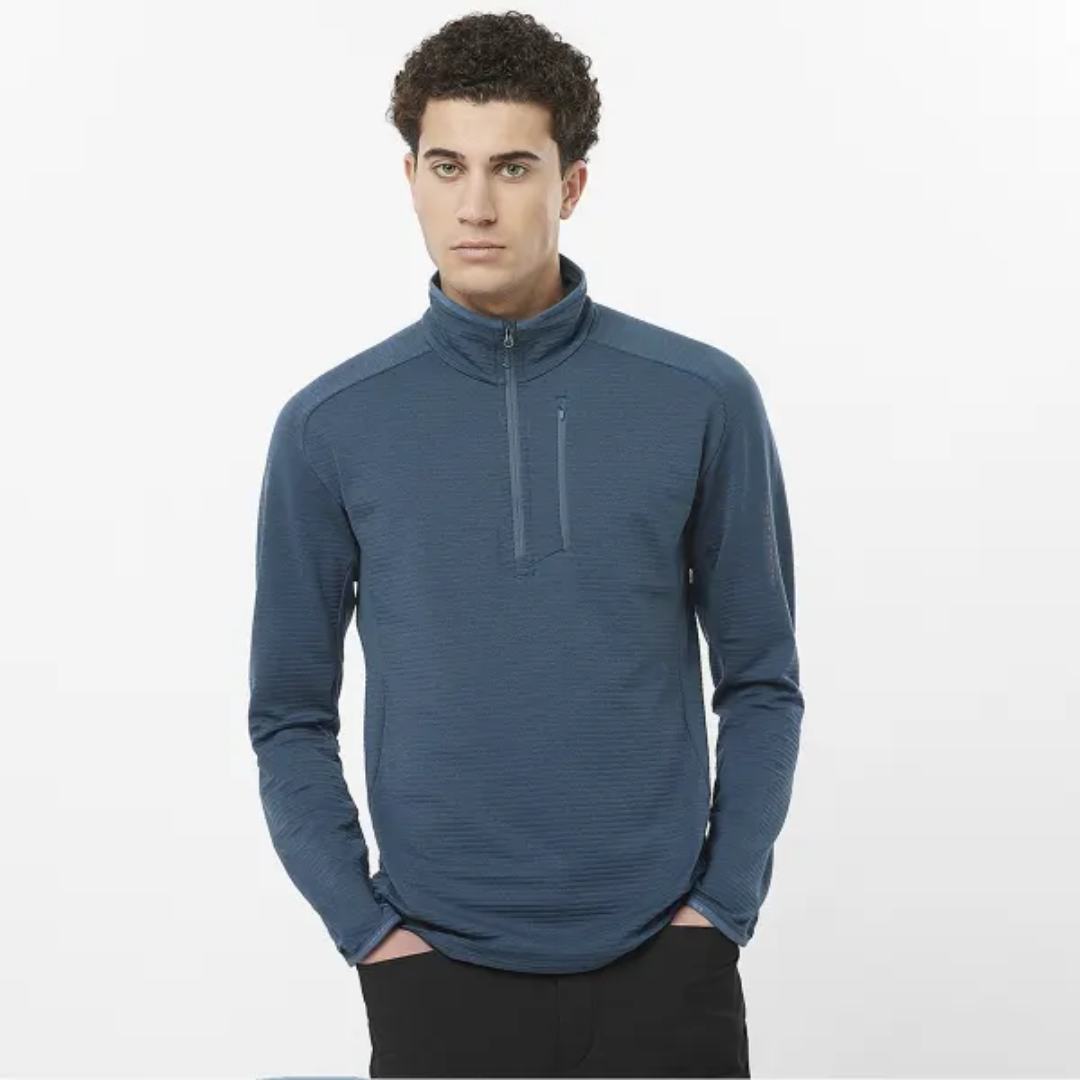 Salomon - Salomon Men's Essential Lightwarm HZ (LC2276500) - Cam2