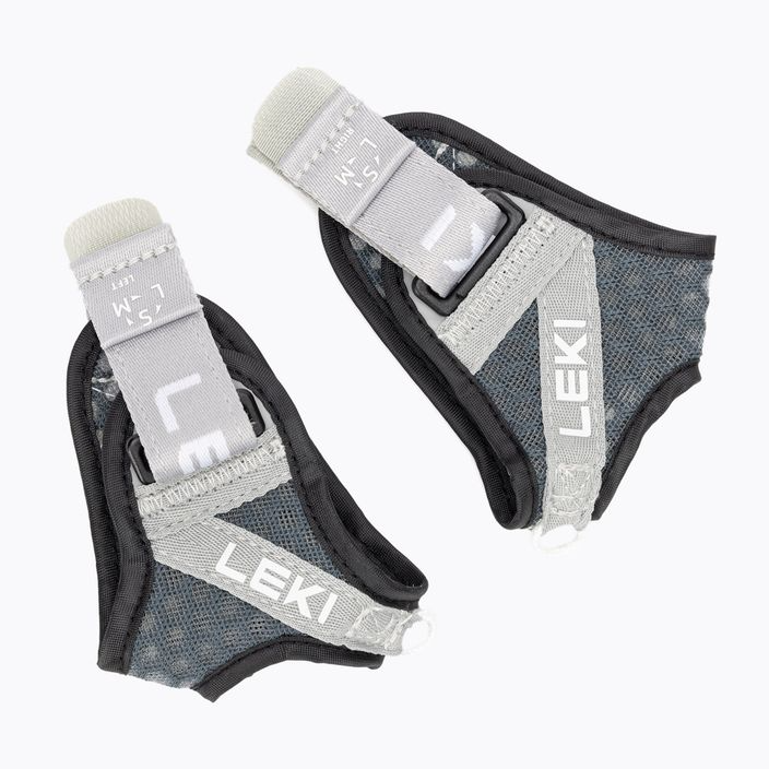 Leki - Leki Shark Frame Strap Mesh Trail Running Poles (Grey Dark Anthracite) - Cam2