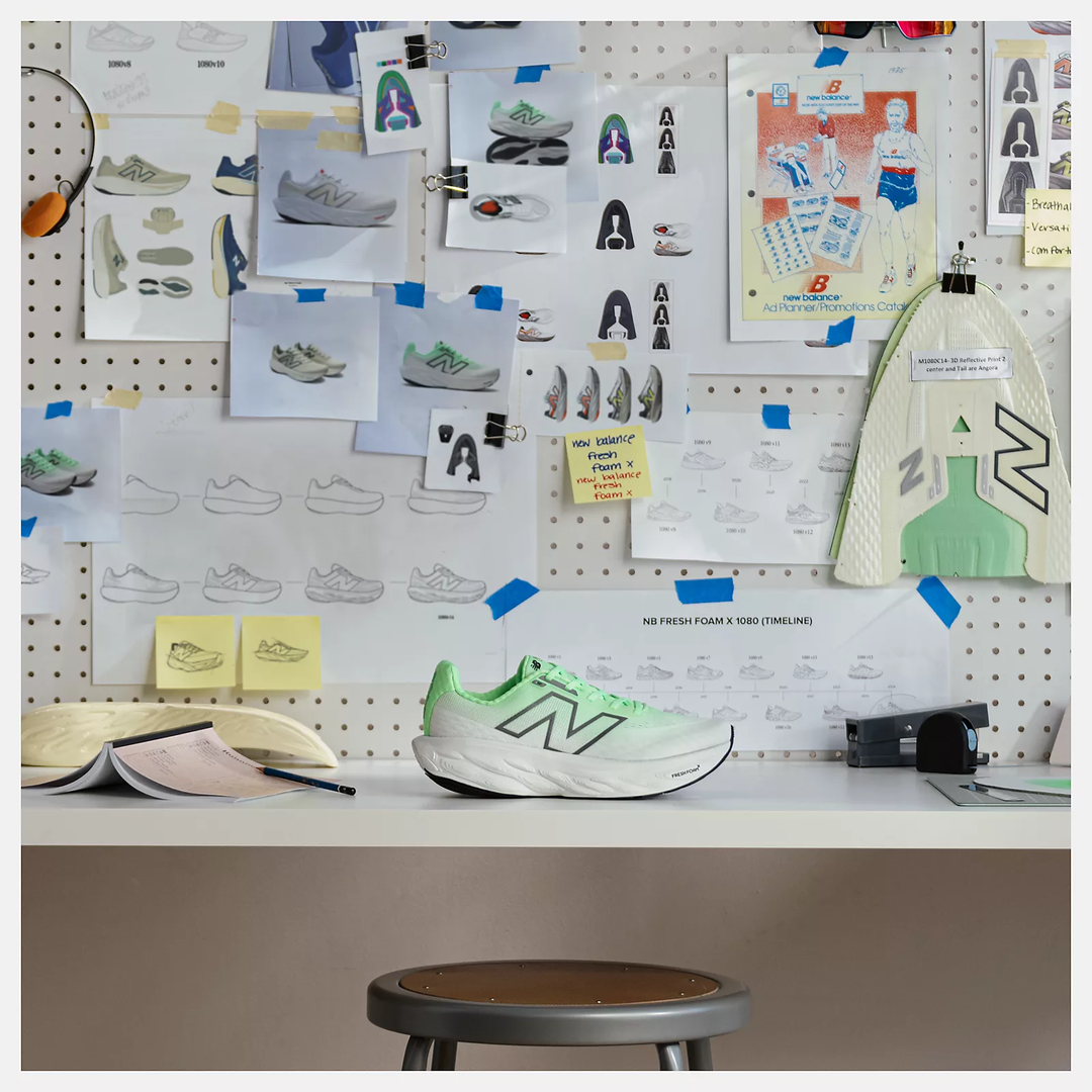 New Balance - New Balance Men's Fresh Foam X 1080 v14 Road Running Shoes - Cam2