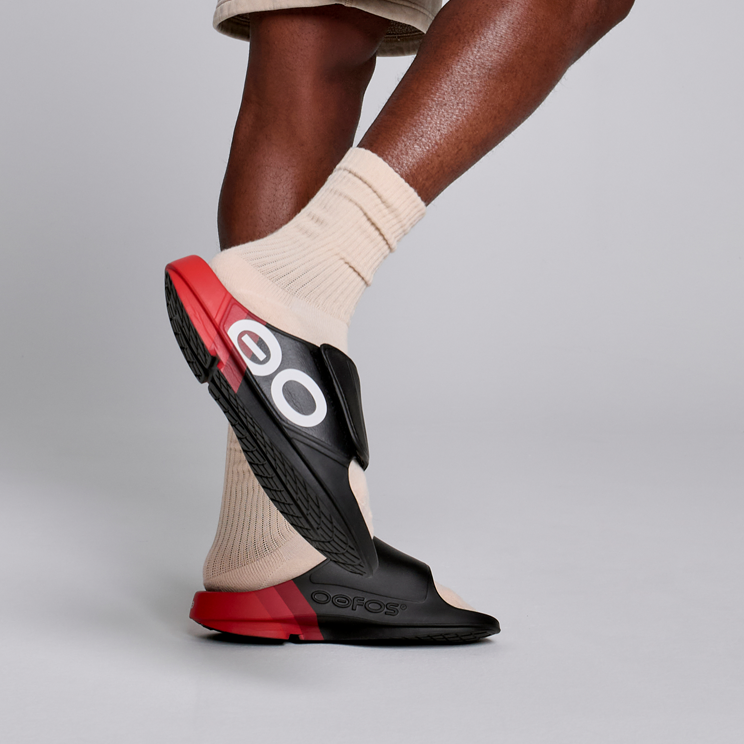 Oofos - Oofos Unisex's OOahh Sport Flex  Sandal (OF1553) - Cam2