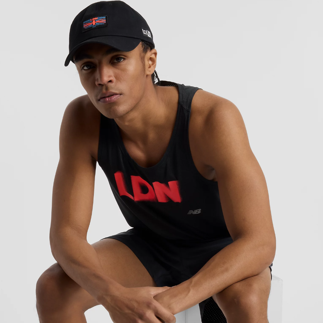 New Balance - New Balance Men's London Special Edition Athletics Singlet - Cam2