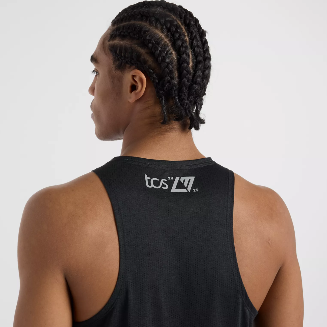 New Balance - New Balance Men's London Special Edition Athletics Singlet - Cam2