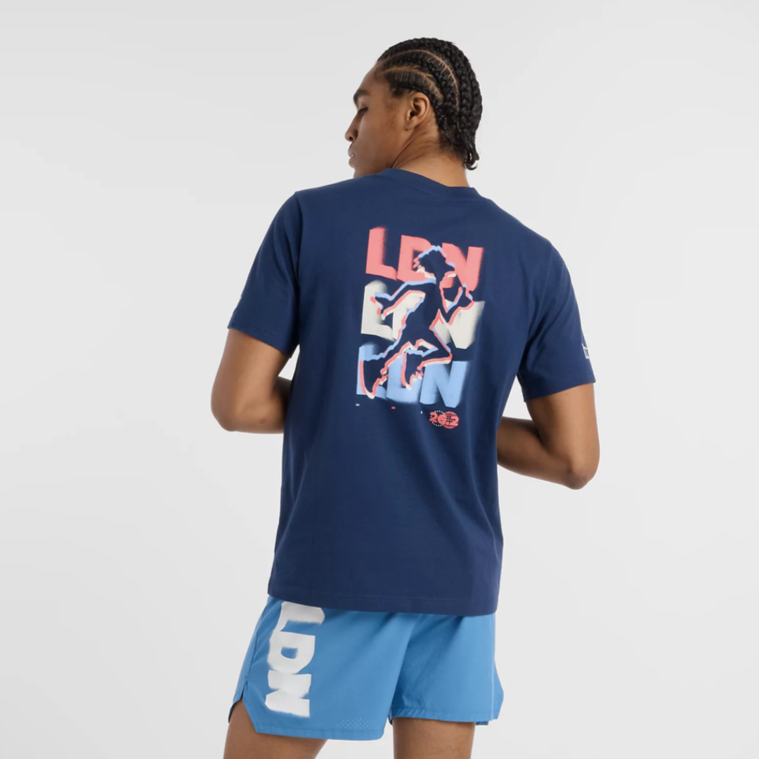 New Balance - New Balance Men's London Special Edition LDN Graphic T-shirt - Cam2