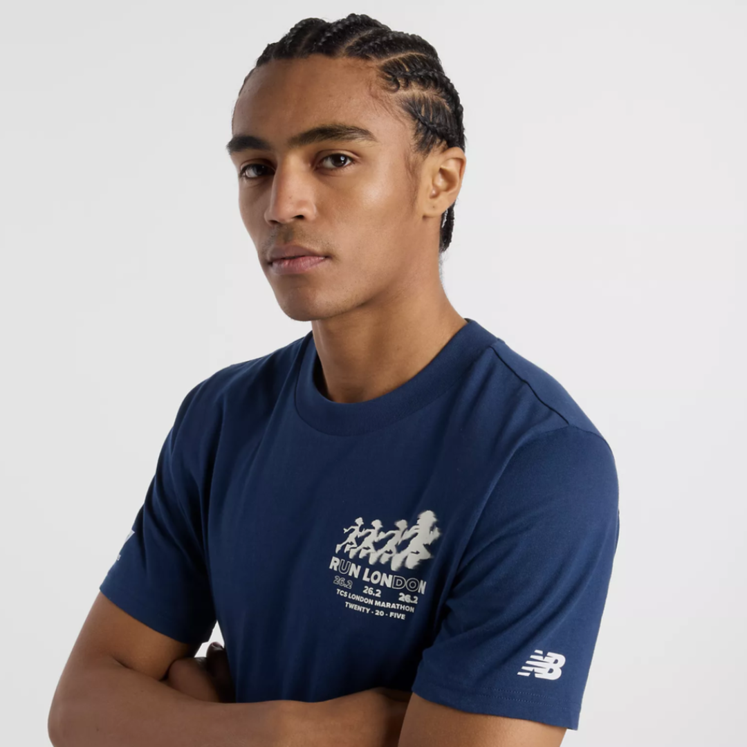New Balance - New Balance Men's London Special Edition LDN Graphic T-shirt - Cam2