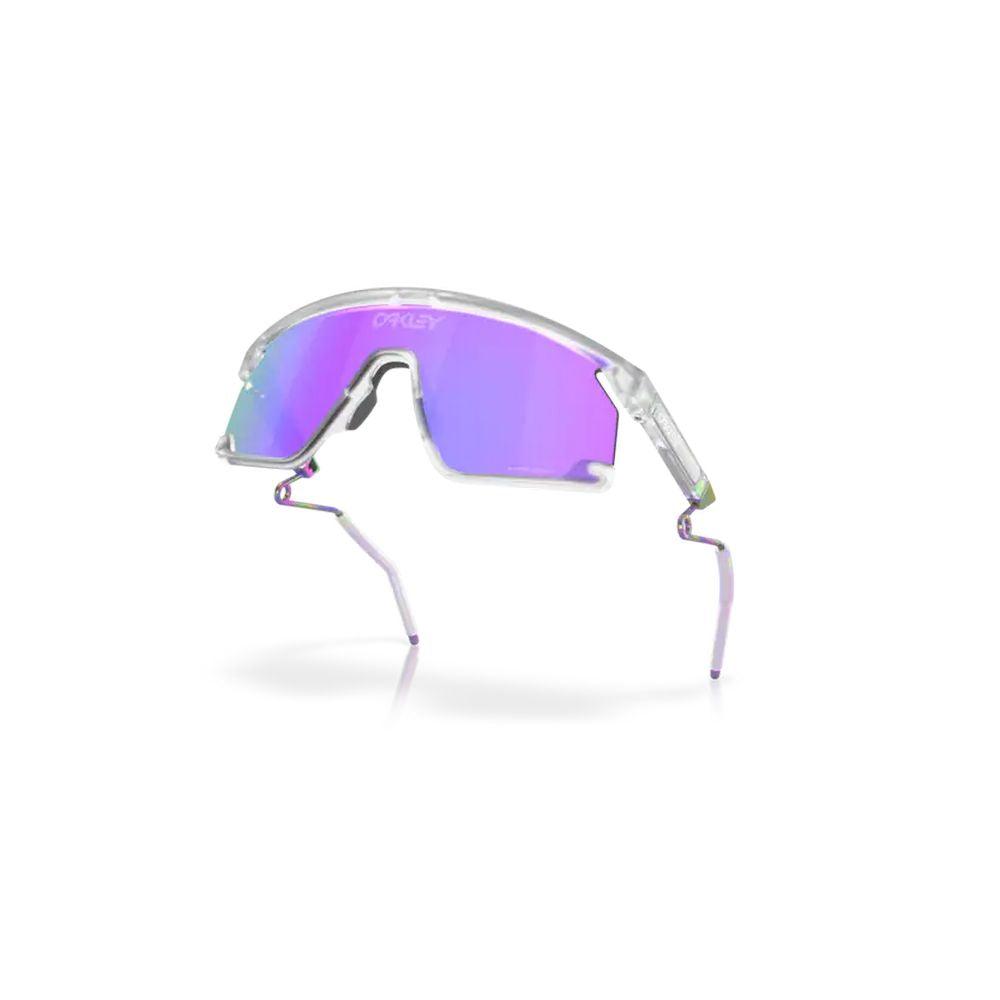 Oakley BXTR Metal Matte Clear/Prizm Violet Sunglasses 0OO9237-923702 - Cam2