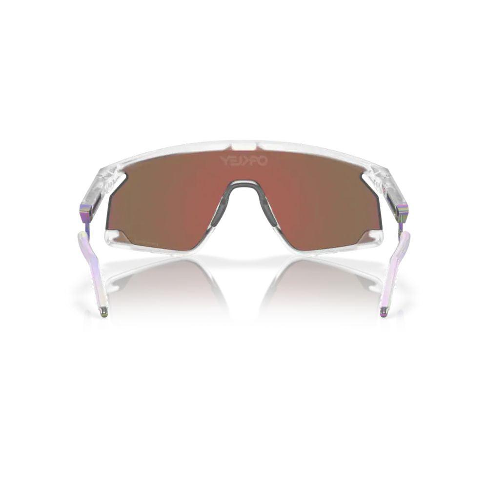 Oakley BXTR Metal Matte Clear/Prizm Violet Sunglasses 0OO9237-923702 - Cam2