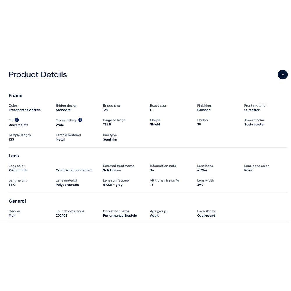 Oakley BXTR Metal Sunglasses 0OO9237-923705 - Cam2