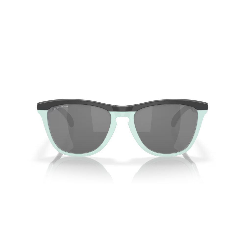 Oakley Frogskins Range A Sunglasses (Matte Carbon/Blue Milkshake/Prizm Black) 0OO9284A-928403 - Cam2