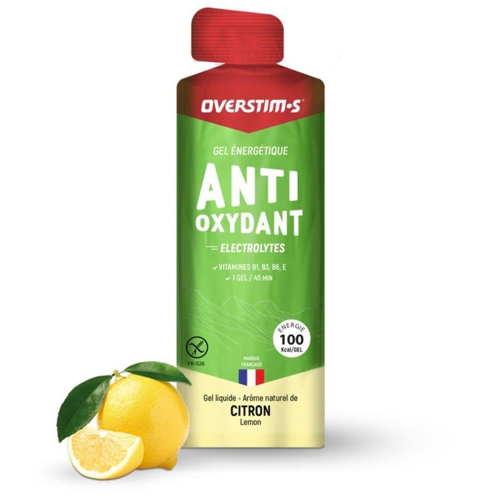Overstims Antioxidant Liquid Energy Gel (Lemon) 3064S - Cam2