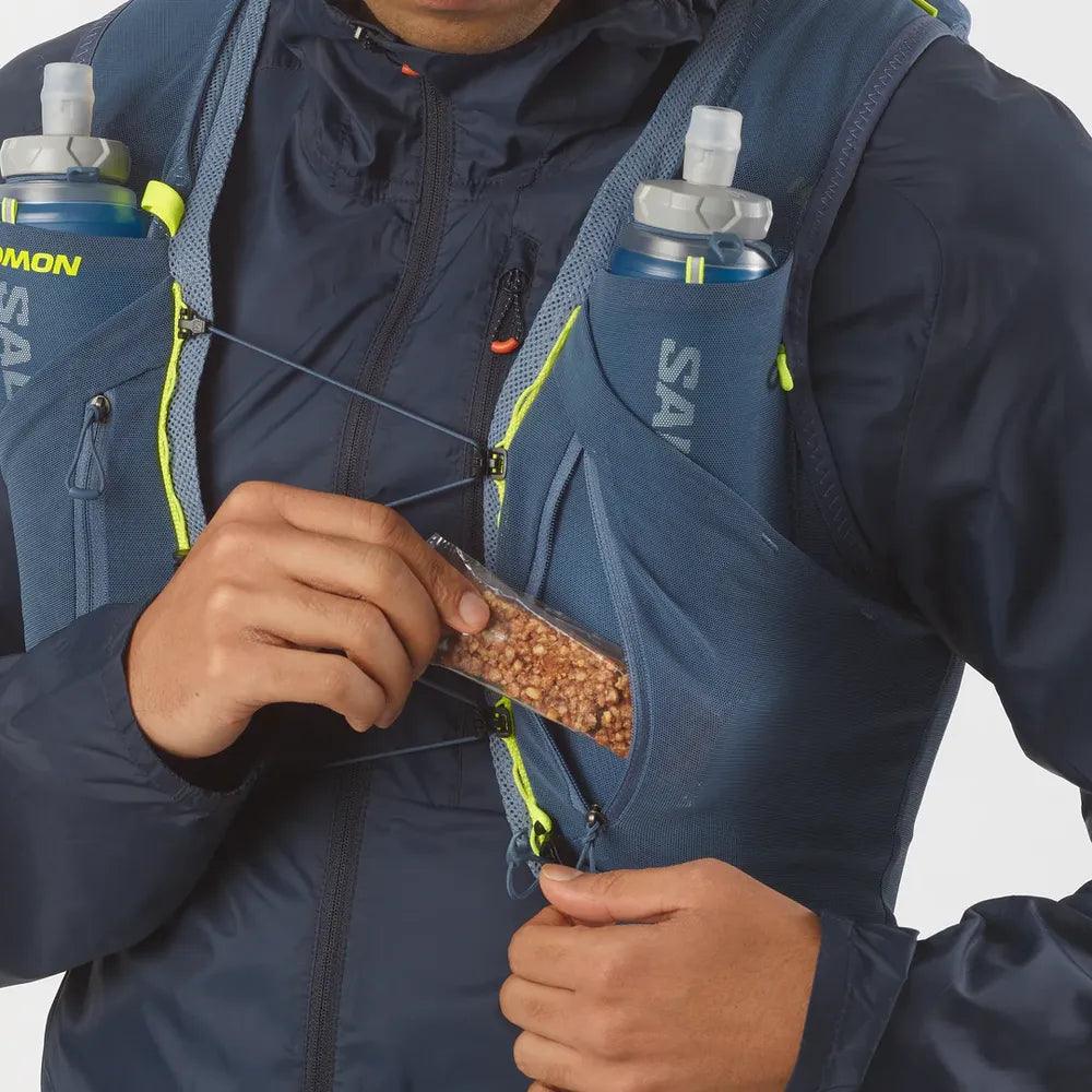 Salomon ADV Skin 12 Set (Bering Sea/ Flint Stone) - Cam2