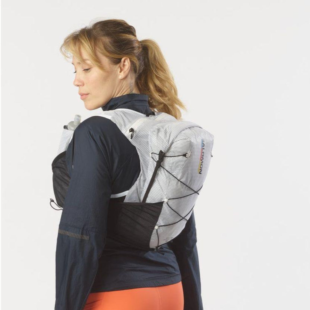 Salomon ADV Skin Cross Season Race Flag (White/ Black) - Cam2