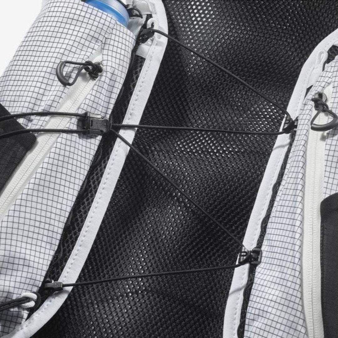 Salomon ADV Skin Cross Season Race Flag (White/ Black) - Cam2