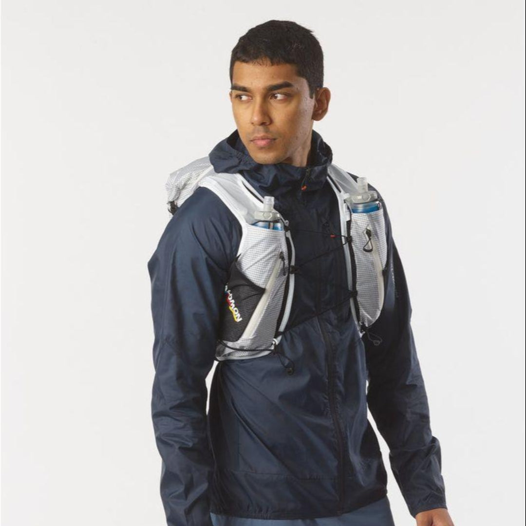 Salomon ADV Skin Cross Season Race Flag (White/ Black) - Cam2