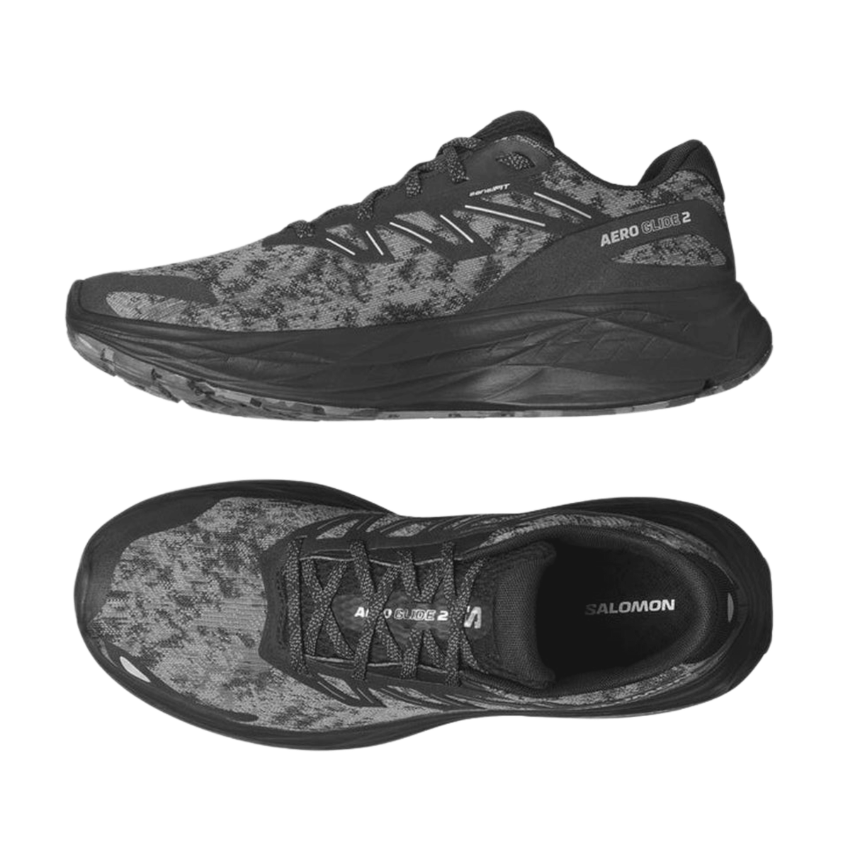 Salomon - Salomon Men's Aero Glide 2 Road Running Shoes (474271) - Cam2