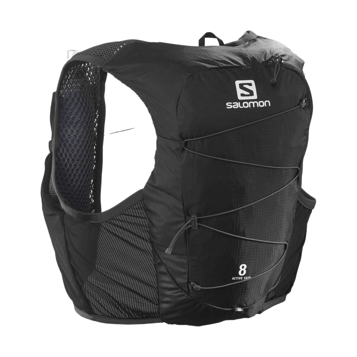 Salomon Unisex Active Skin 8 Running Vest w/ Flasks - Cam2
