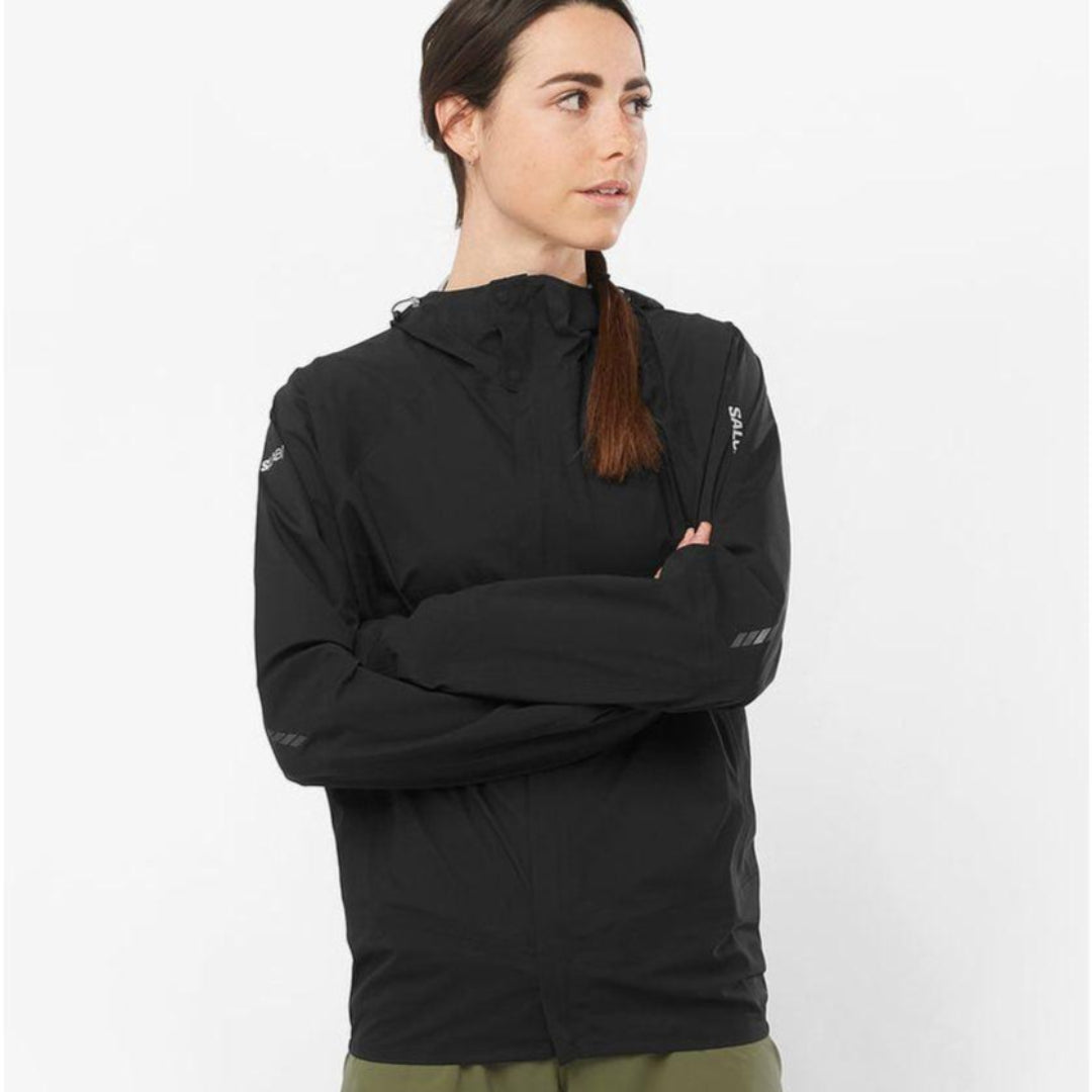 Salomon Unisex's S/Lab Ultra Jacket (Deep Black) - Cam2