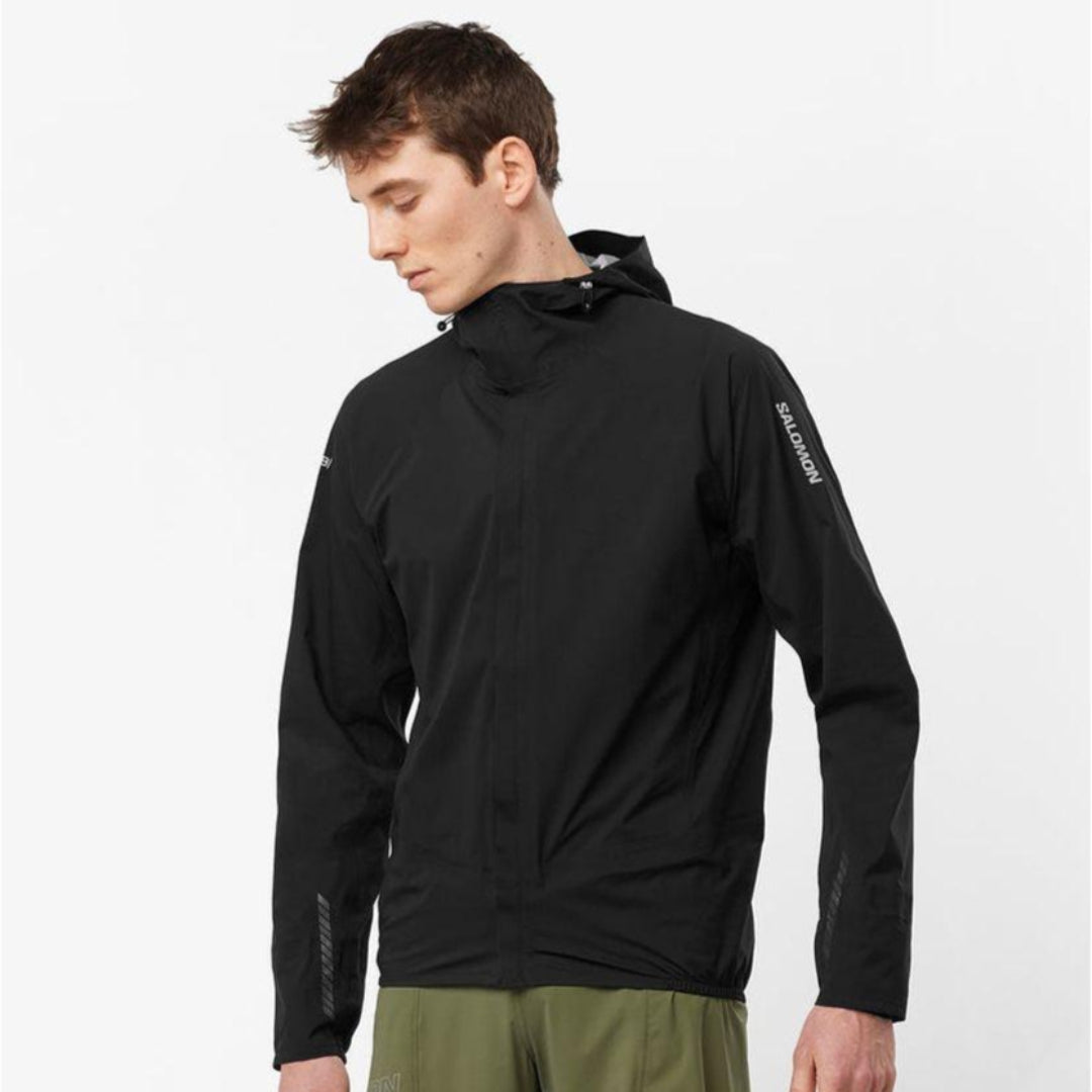 Salomon Unisex's S/Lab Ultra Jacket (Deep Black) - Cam2