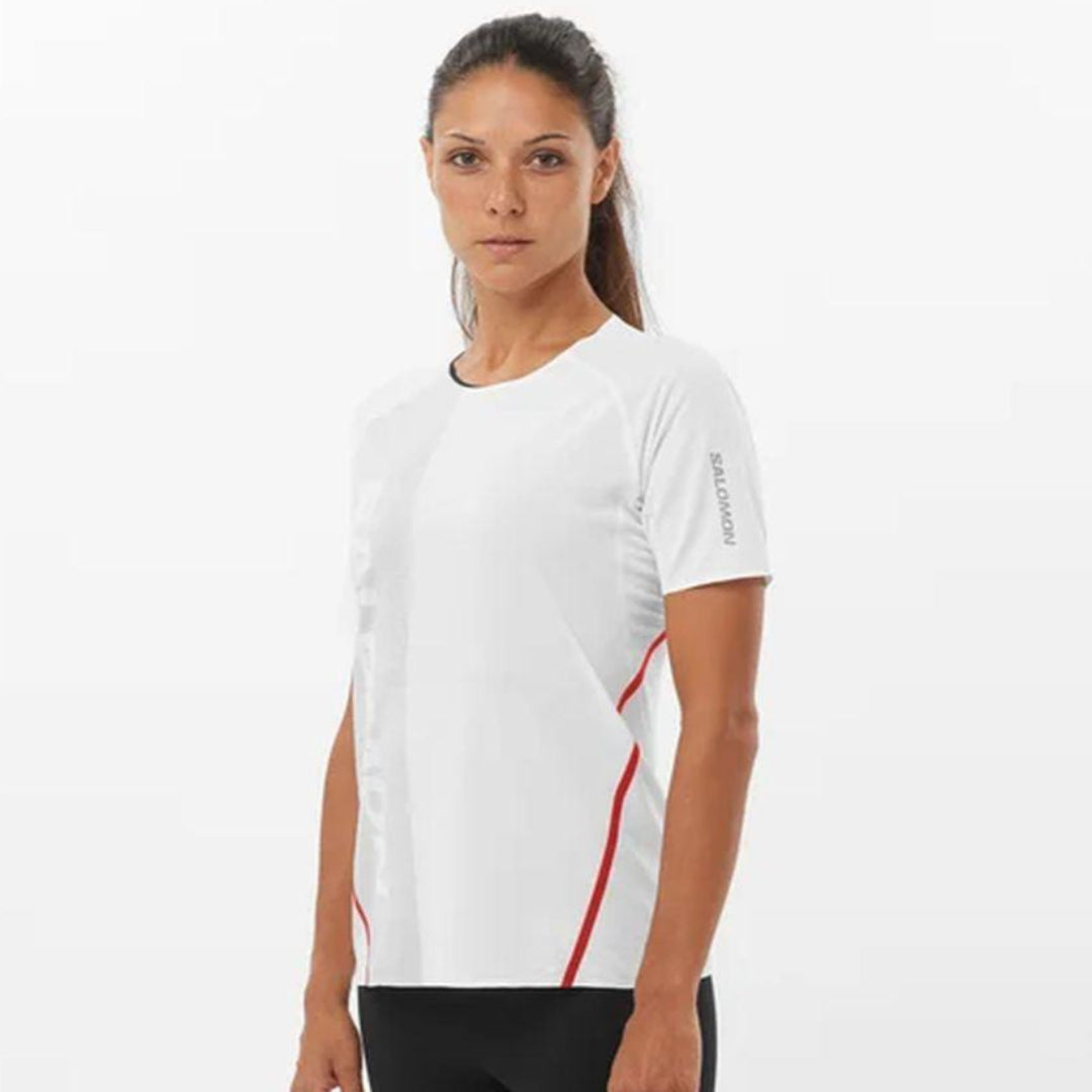 Salomon Women's S/Lab Speed Tee (LC2243700) - Cam2
