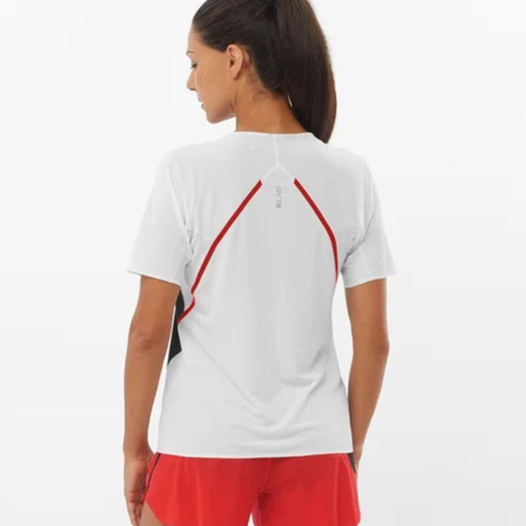 Salomon Women's S/Lab Speed Tee (LC2243700) - Cam2