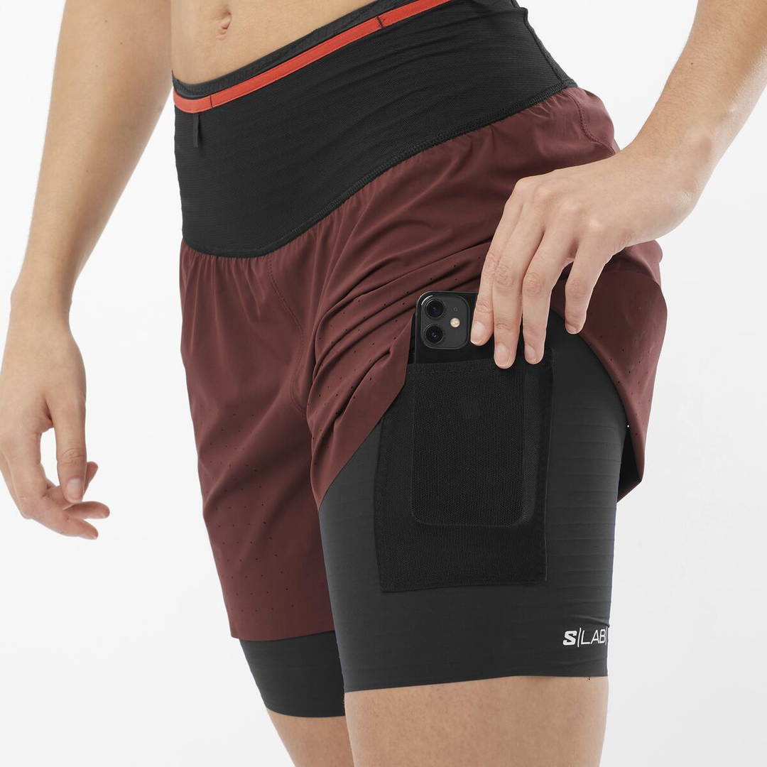 Salomon - Salomon Women's S/Lab Ultra 2IN1 Short (LC2449600) - Cam2