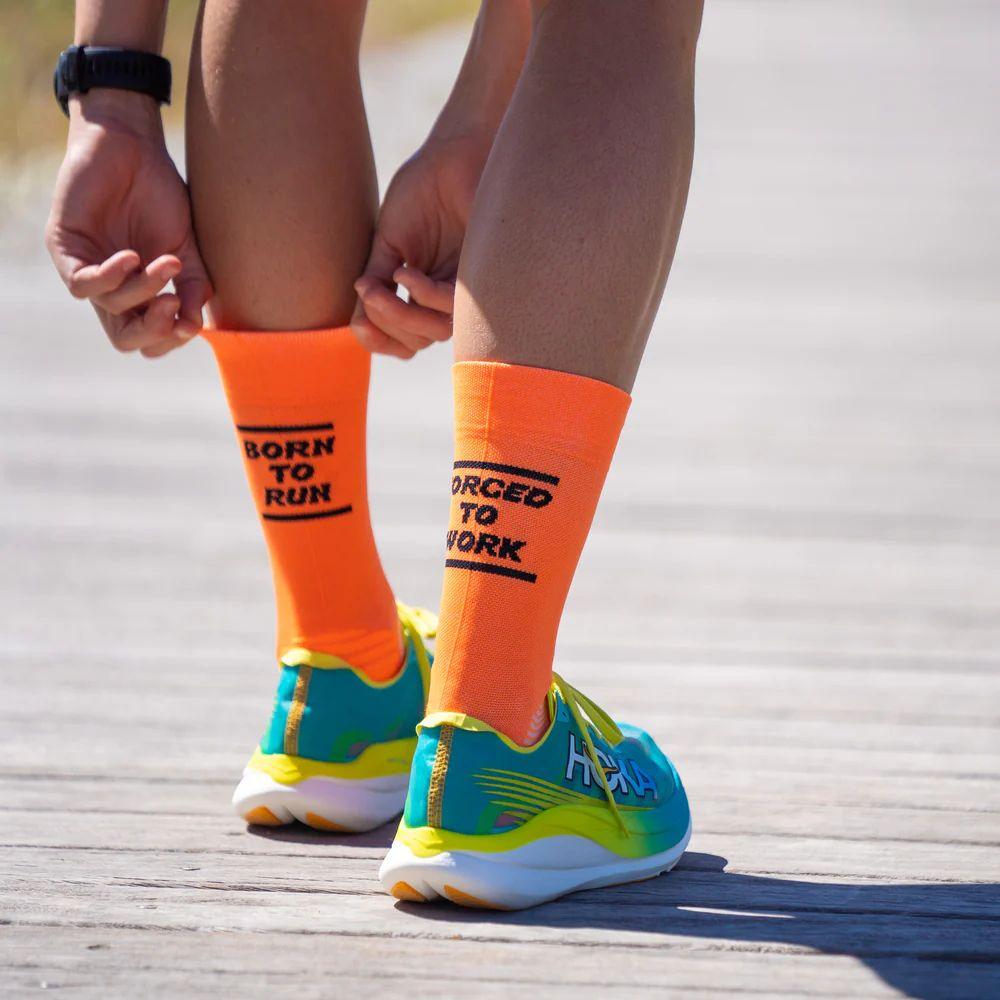 Sporcks Born To Run Running Socks - Cam2