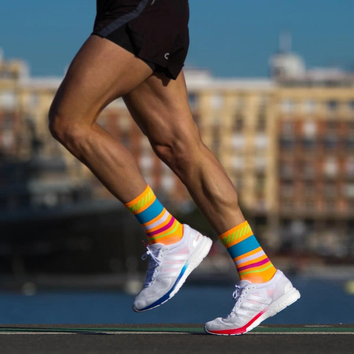 Sporcks Lima Limón - Running Socks - Cam2