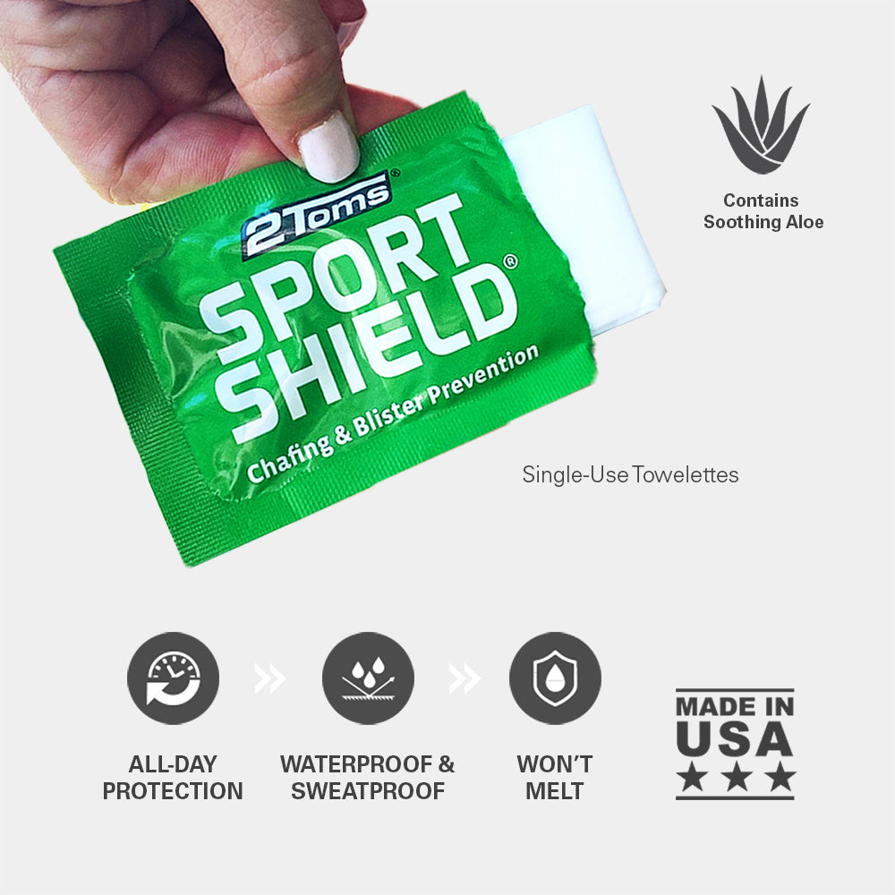 2Toms - 2Toms SportShield Anti Chafing Towelette - Cam2