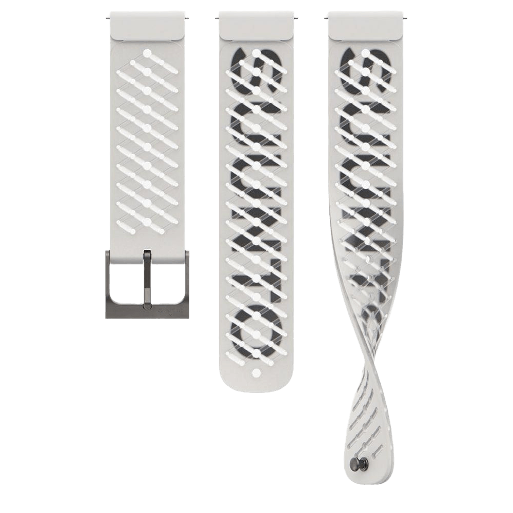 Suunto 22mm Athletic 5 Silicone Strap (Pearl White) SS050959000 - Cam2