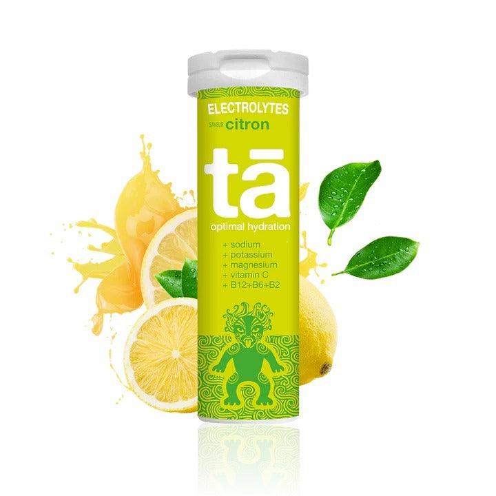 TA Electrolytes Hydration Tabs (Citron) - Cam2