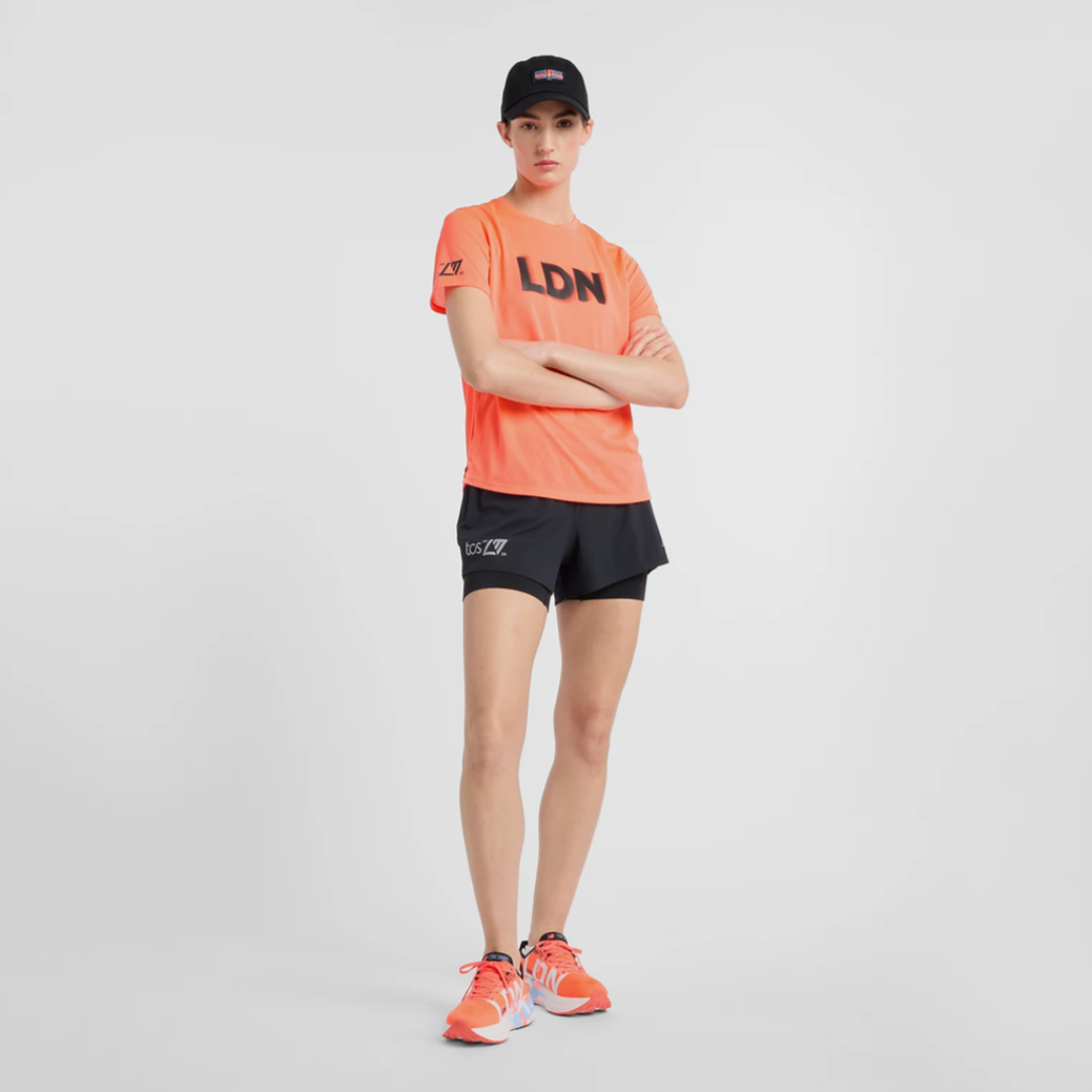 New Balance - New Balance Women's London Special Edition 3" RC 2-in-1 Shorts - Cam2