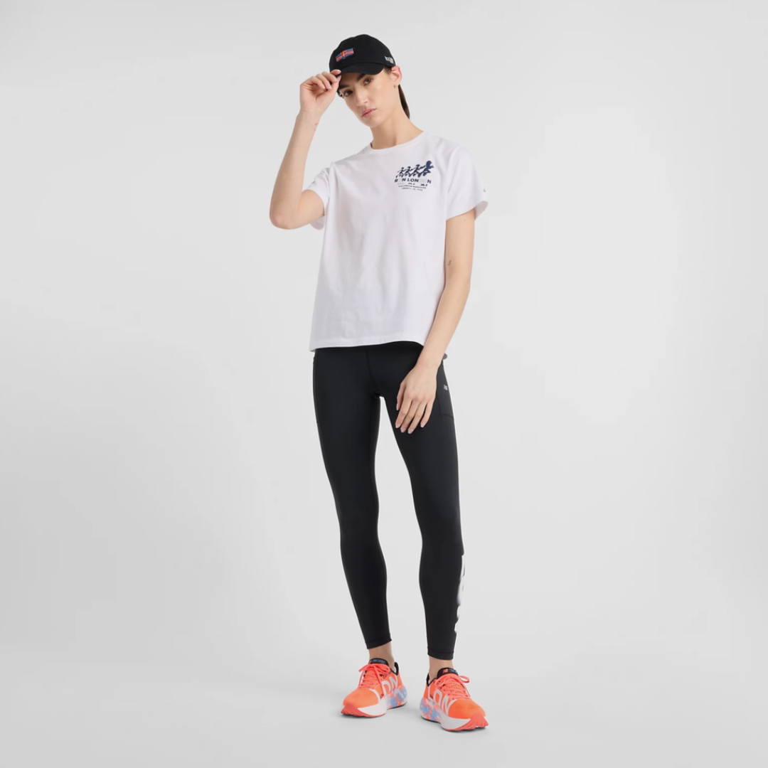 New Balance - New Balance Women's London Special Edition LDN Graphic T-shirt - Cam2