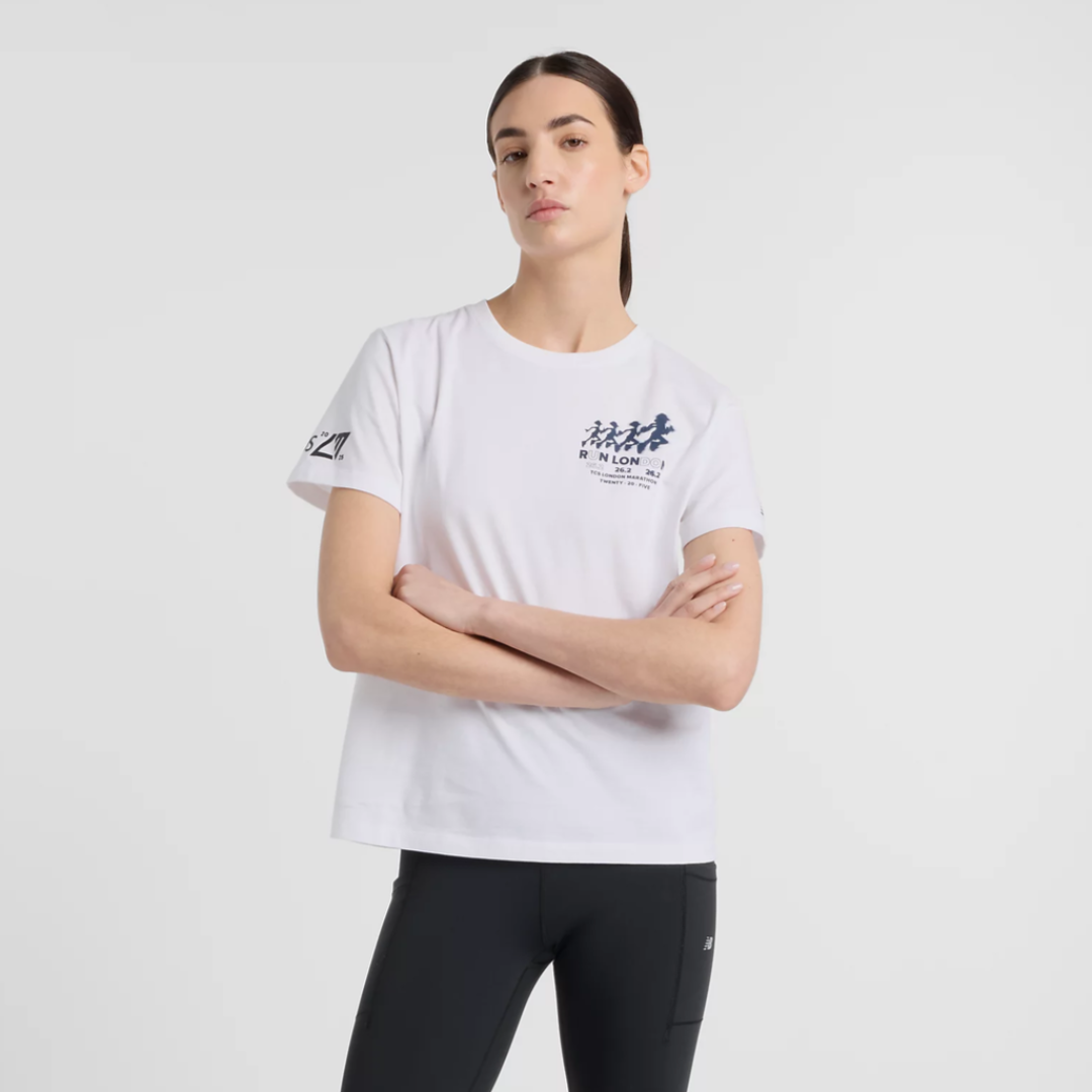 New Balance - New Balance Women's London Special Edition LDN Graphic T-shirt - Cam2