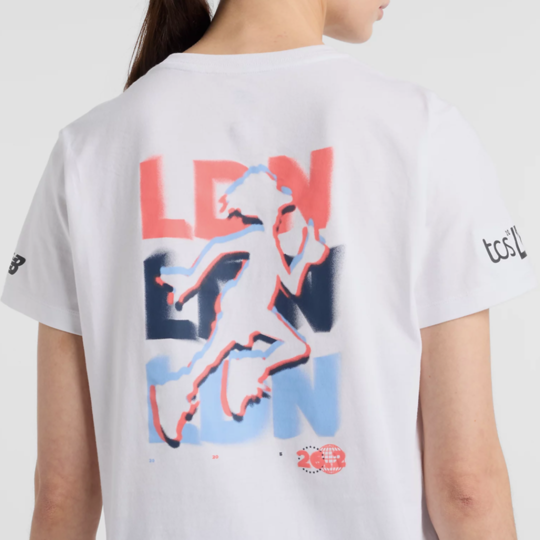 New Balance - New Balance Women's London Special Edition LDN Graphic T-shirt - Cam2