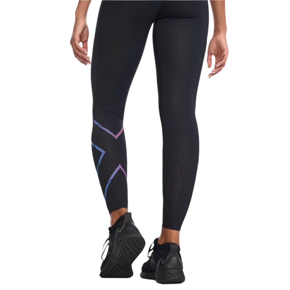 2XU Women's Light Speed Mid-Rise Compression Tights - Cam2