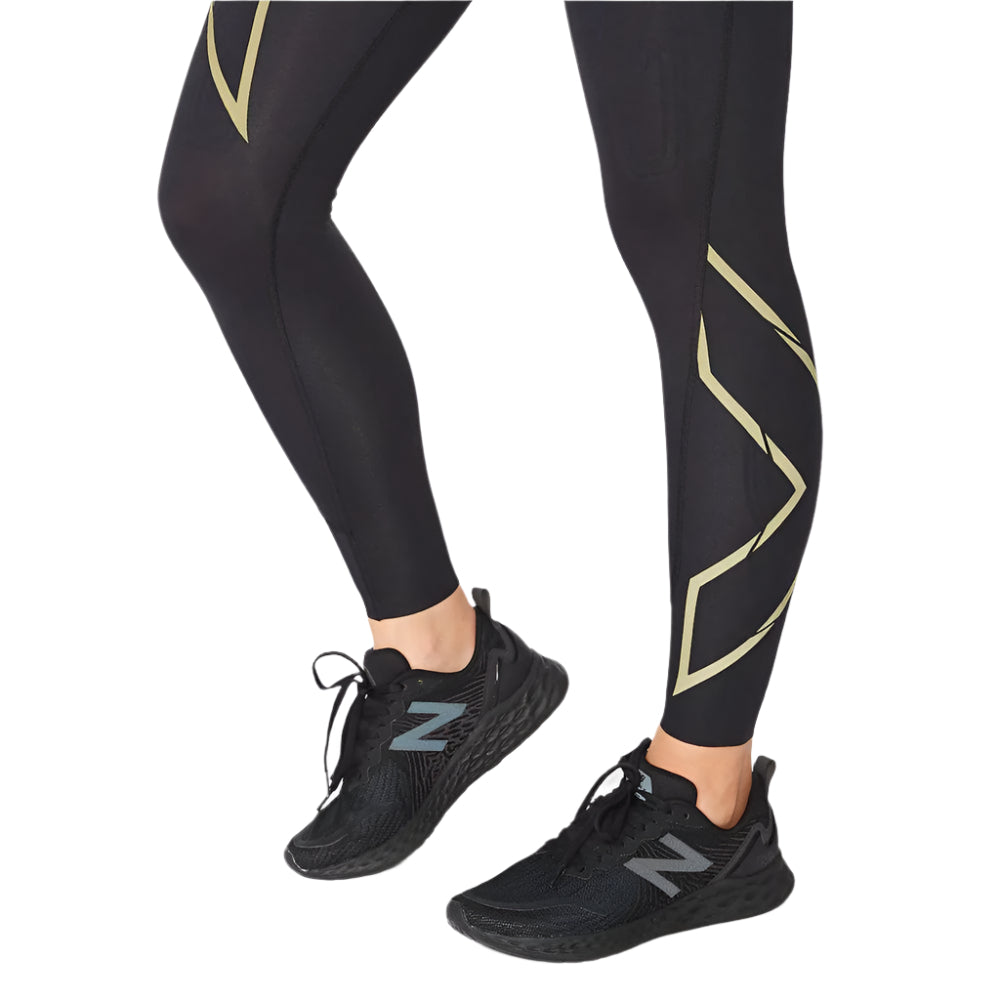 2XU Women's Light Speed Mid-Rise Compression Tights - Cam2