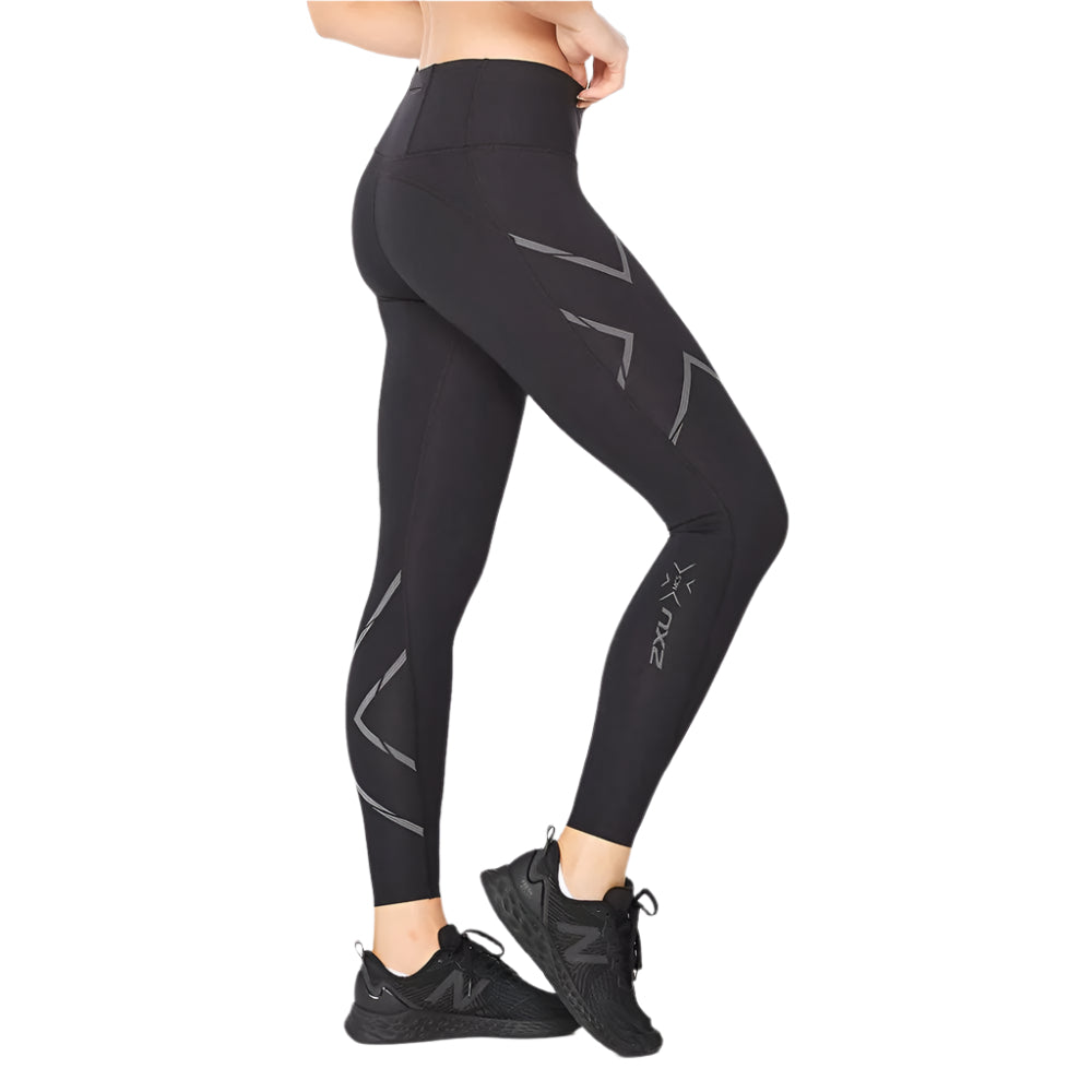 2XU Women's Light Speed Mid-Rise Compression Tights - Cam2