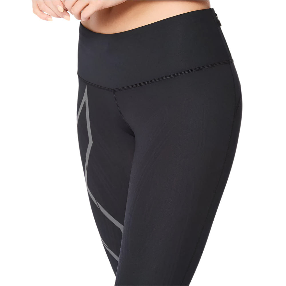 2XU Women's Light Speed Mid-Rise Compression Tights - Cam2