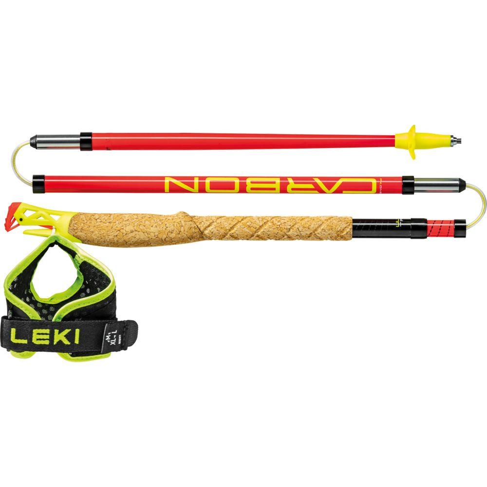 Leki Ultratrail FX One Trail Running Poles (Bright Red/ Black/ Neon Gelb) 65225851 - Cam2