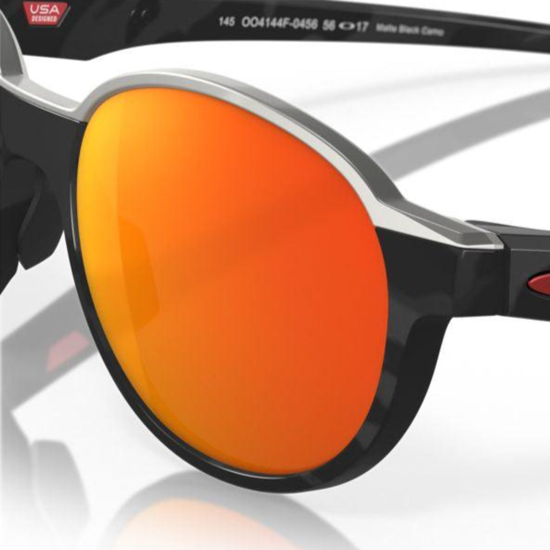 Oakley Coinflip Matte Black Camo/Prizm Ruby Polarized 0OO4144F-414404