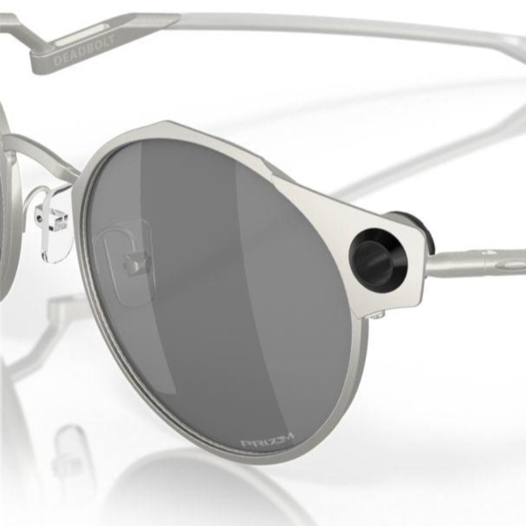 Oakley Deadbolt Satin Chrome/Prizm Black 0OO6046-604601