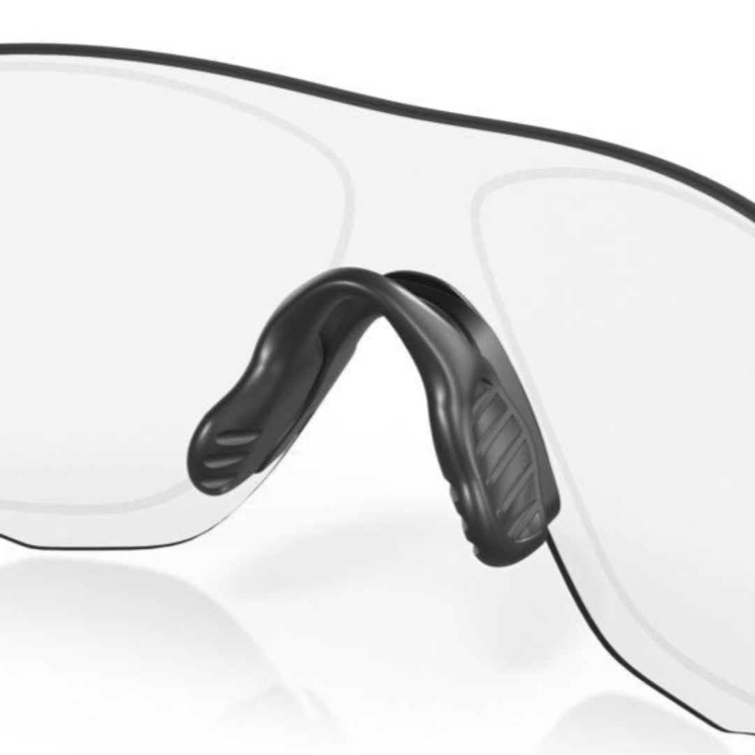 Oakley Evzero path (Low Bridge Fit) Matte White/Clear To Black Iridium Photochromic 0OO9313-931306