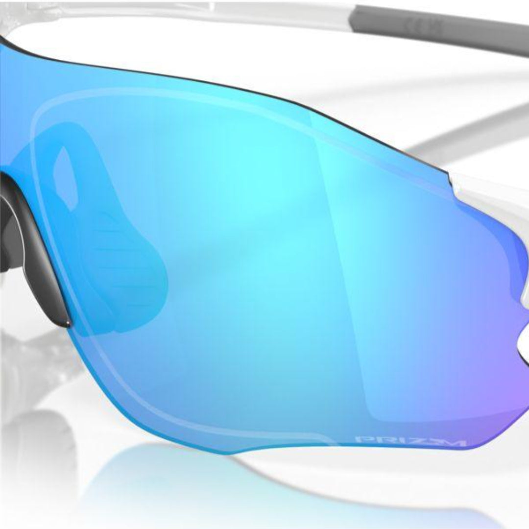 Oakley Evzero path (Low Bridge Fit) Polished White/Prizm Sapphire 0OO9313-931315