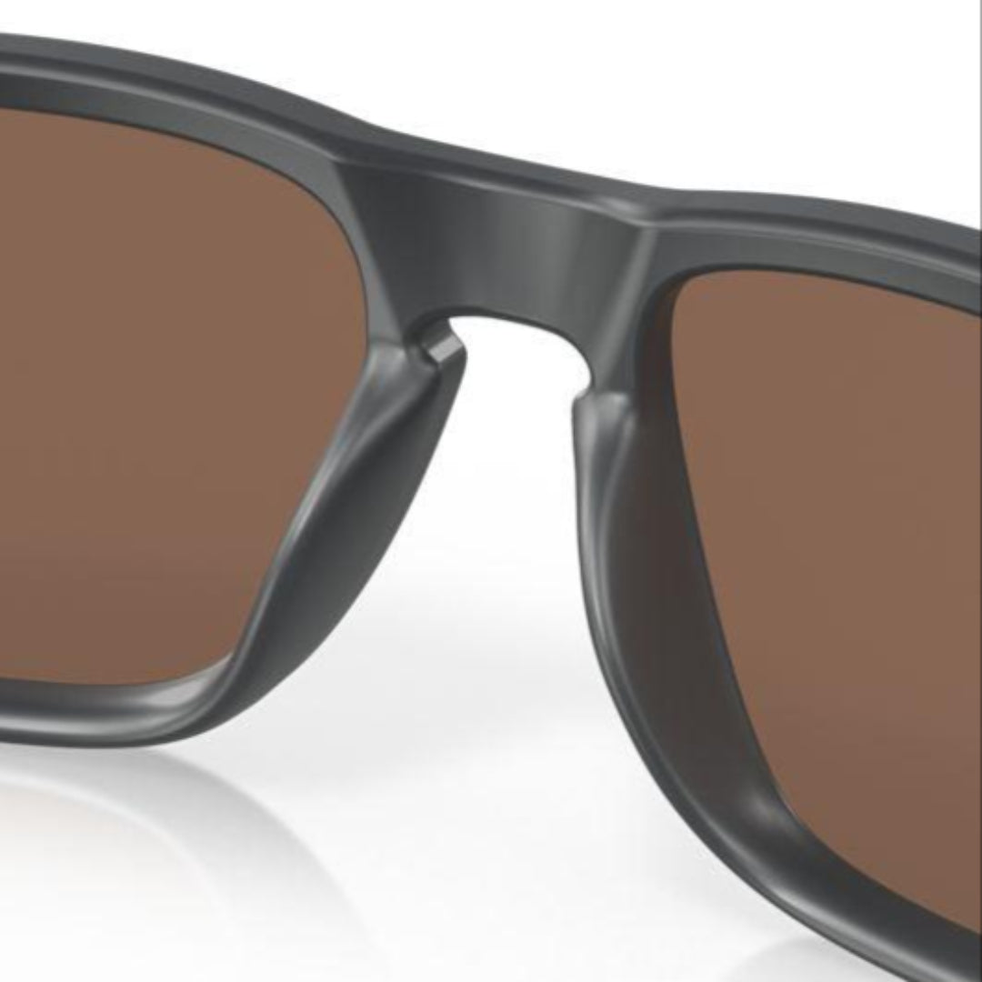 Oakley Holbrook (Low Bridge Fit) Matte Carbon/Prizm 24K Polarized 0OO9244-924459