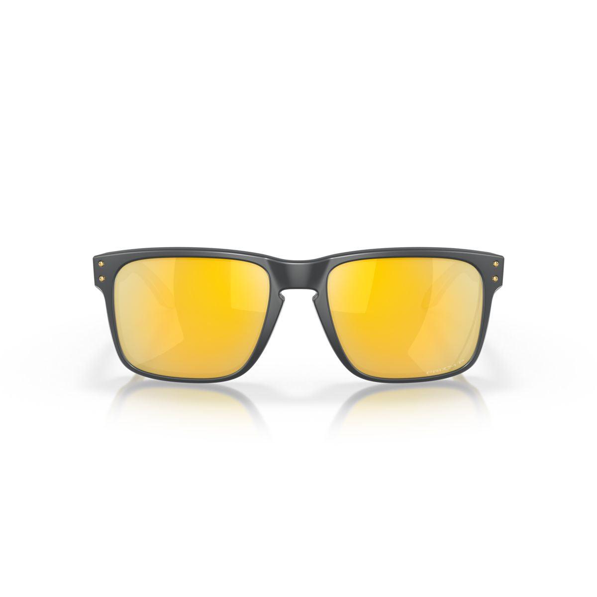 Oakley Holbrook (Low Bridge Fit) Matte Carbon/Prizm 24K Polarized 0OO9244-924459