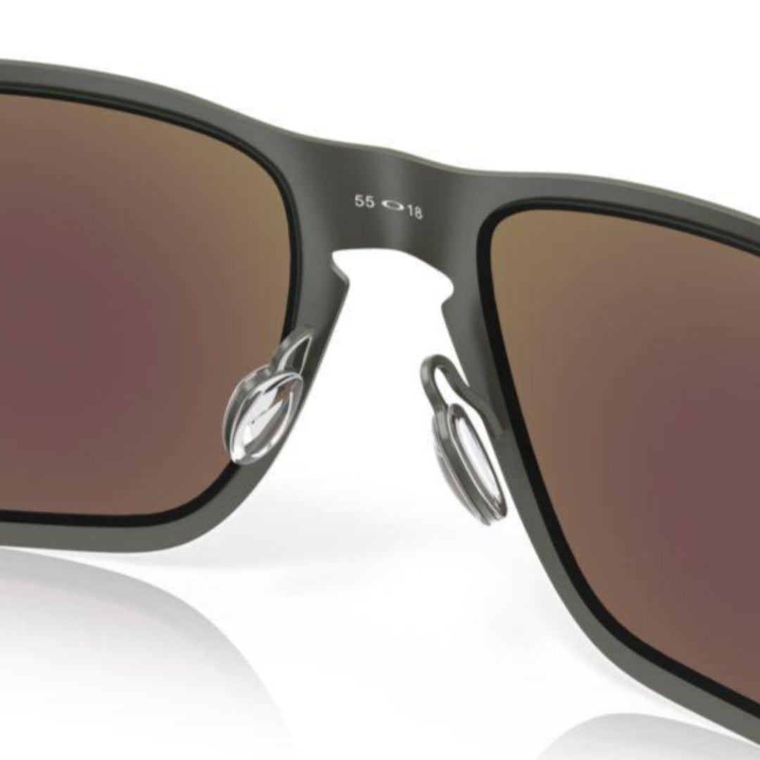 Oakley Holbrook Metal Matte Gunmetal/Prizm Sapphire Polarized 0OO4123-412307