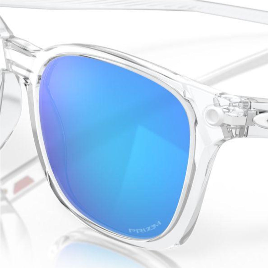 Oakley Ojector Polished Clear/Prizm Sapphire 0OO9018-901802 - Cam2