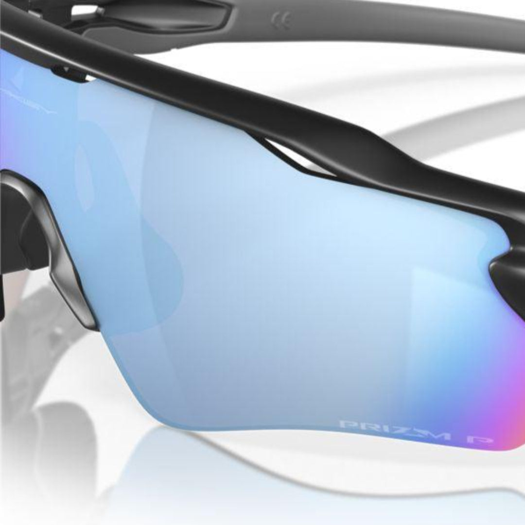 Oakley Radar EV Path Matte Black/Prizm Deep Water Polarized 0OO9208-920855 - Cam2