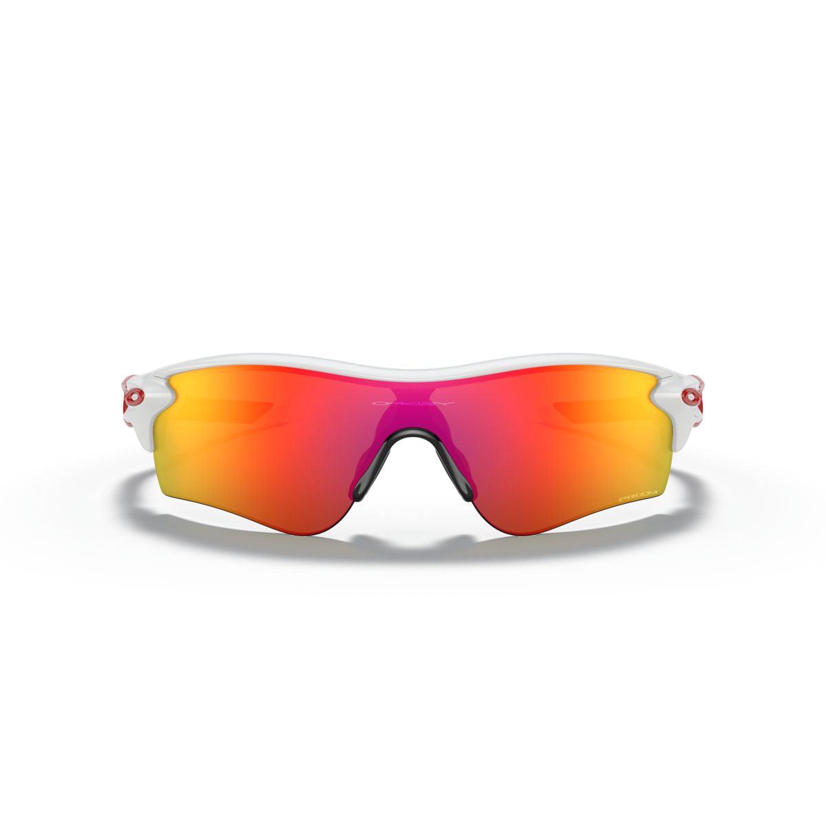 Oakley Radarlock Path (Low Bridge Fit) Polished White/Prizm Ruby 0OO9206-920646 - Cam2