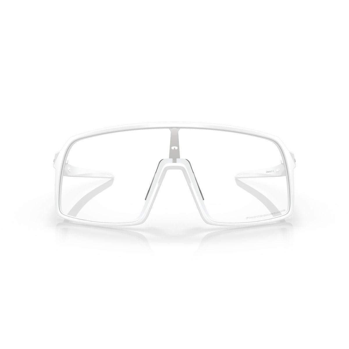 Oakley Sutro (Low Bridge Fit) Matte White/Clear To Black Iridium Photochromic 0OO9406A-940634