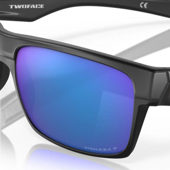 Oakley Twoface Matte Black/Prizm Sapphire Polarized 0OO9189-918946